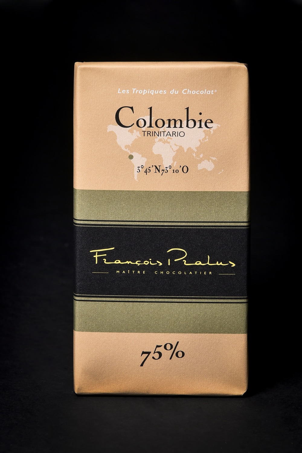 Tablette Colombie 75% (100g)