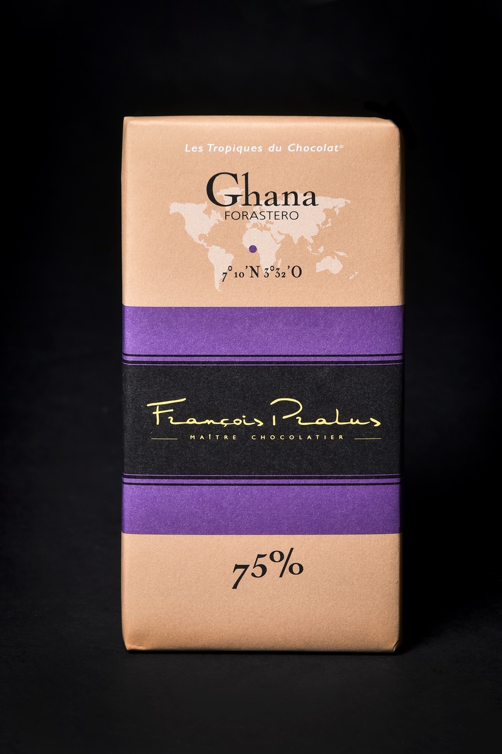 Tablette Ghana 75% (100g)
