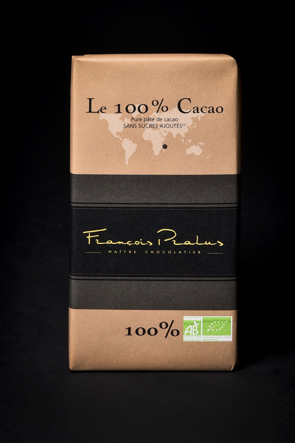 Tablette Le 100% cacao bio (100g)