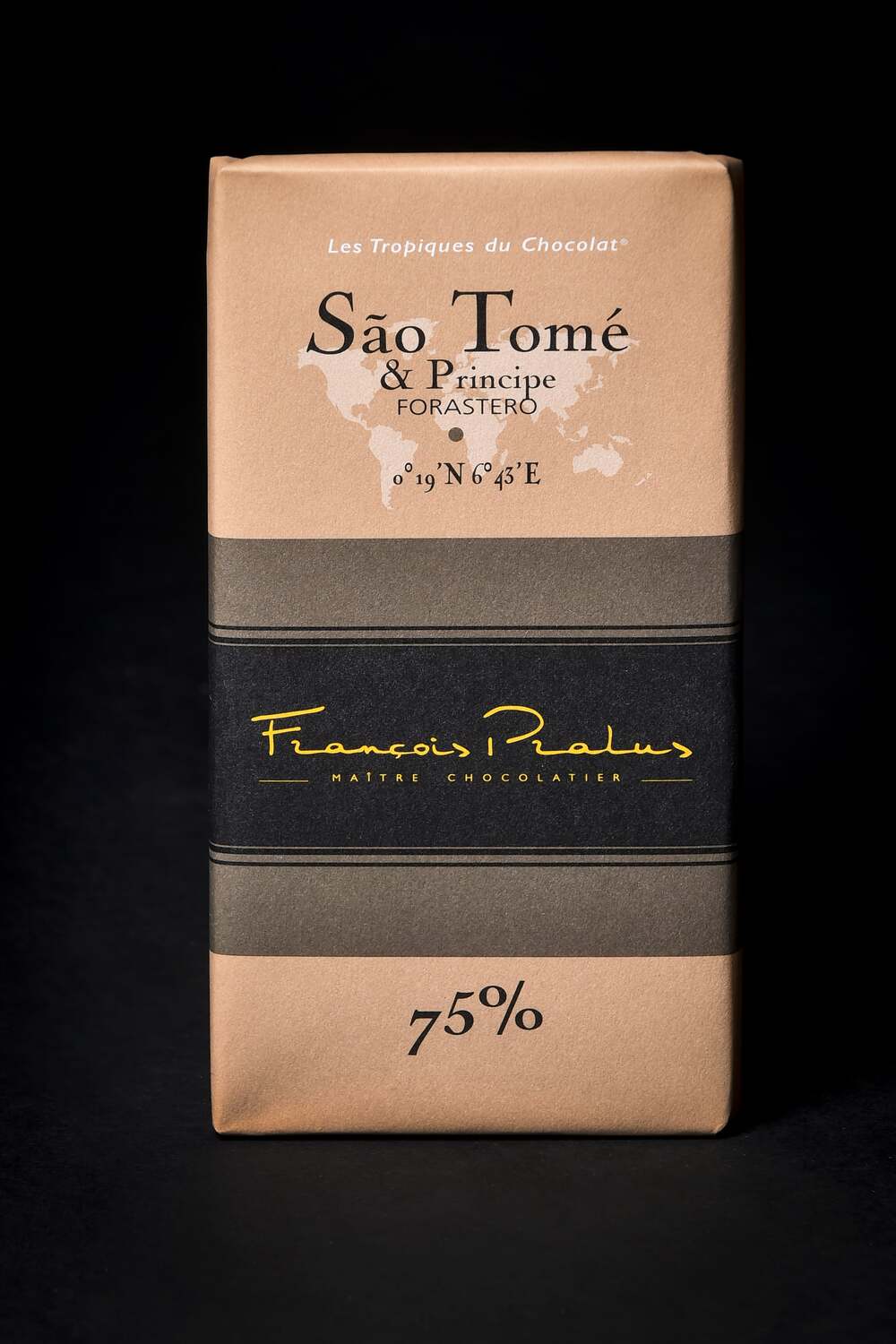 Tablette Sao Tomé 75% (100g)