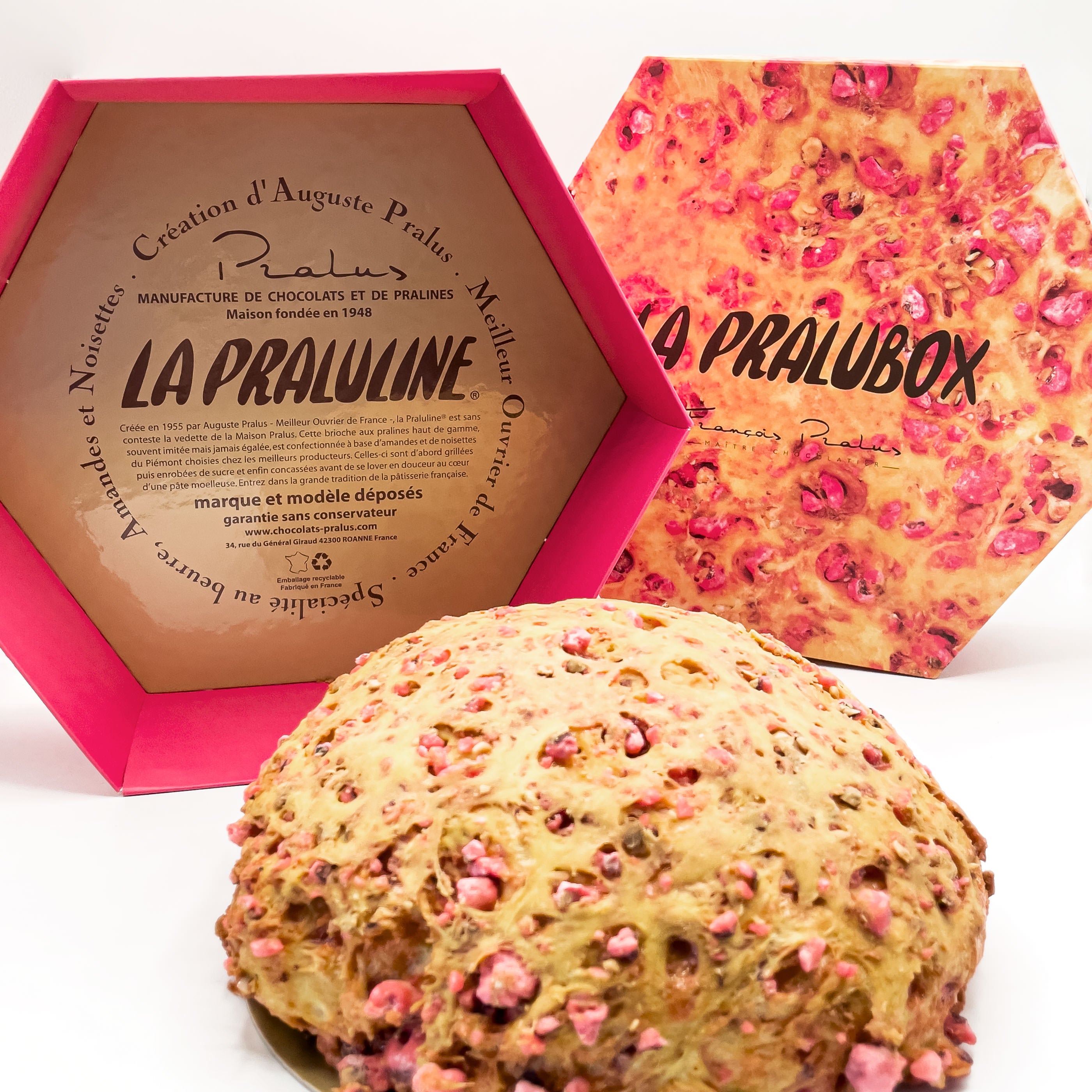 La Praluline dans son coffret: la Pralubox