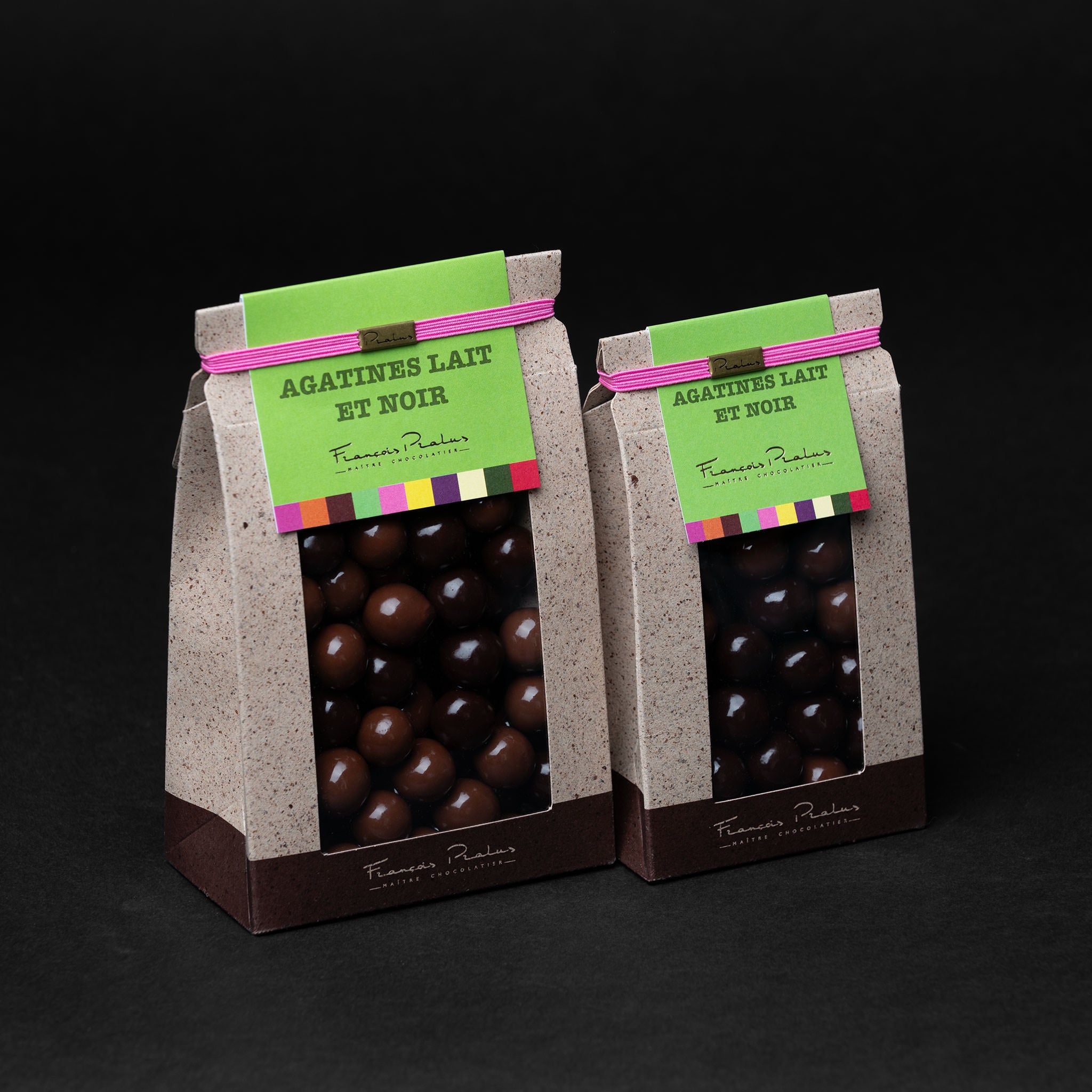 Milk and Dark Agatines