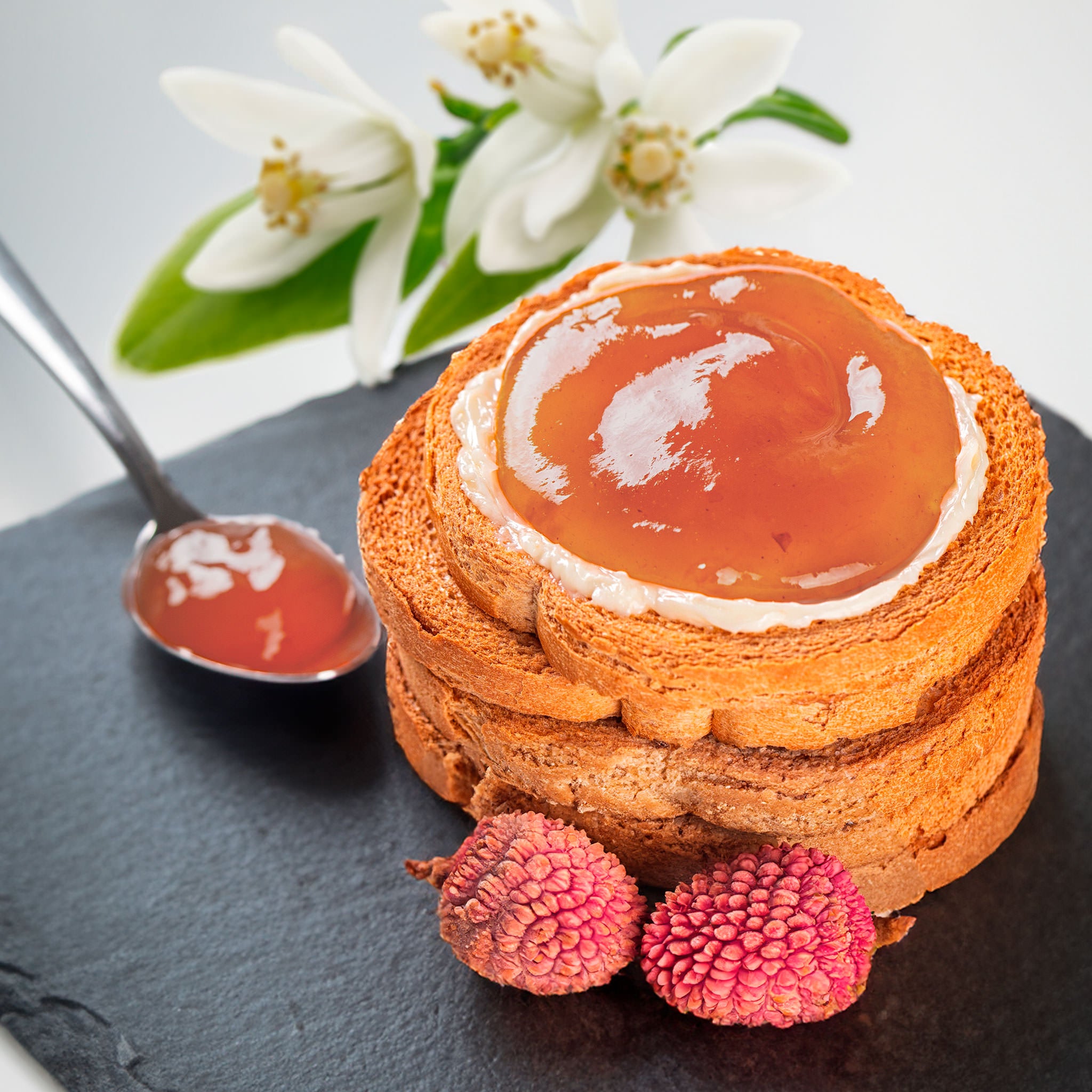 Litchi Jam with Orange Blossom
