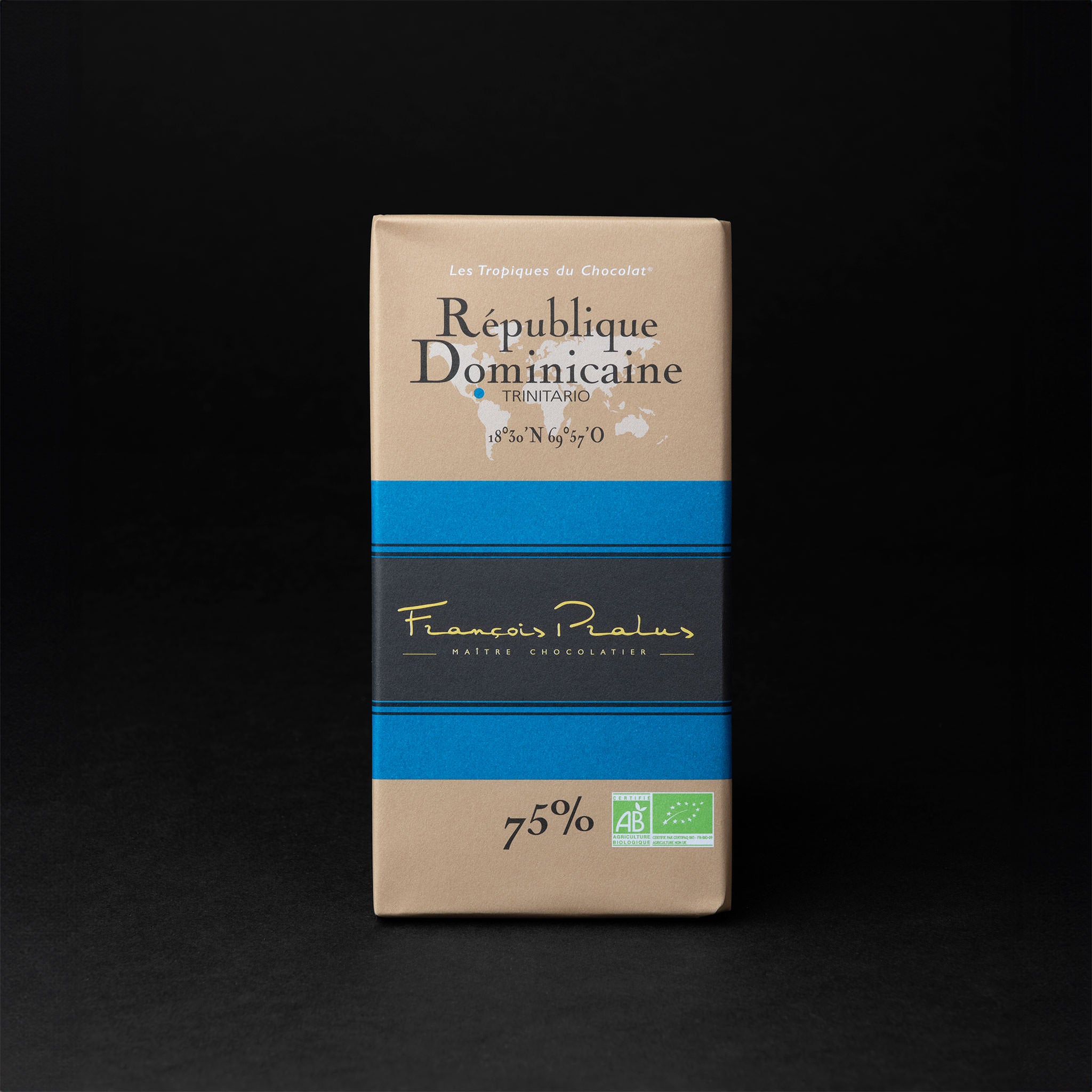 Dominican Republic bar 75% Organic