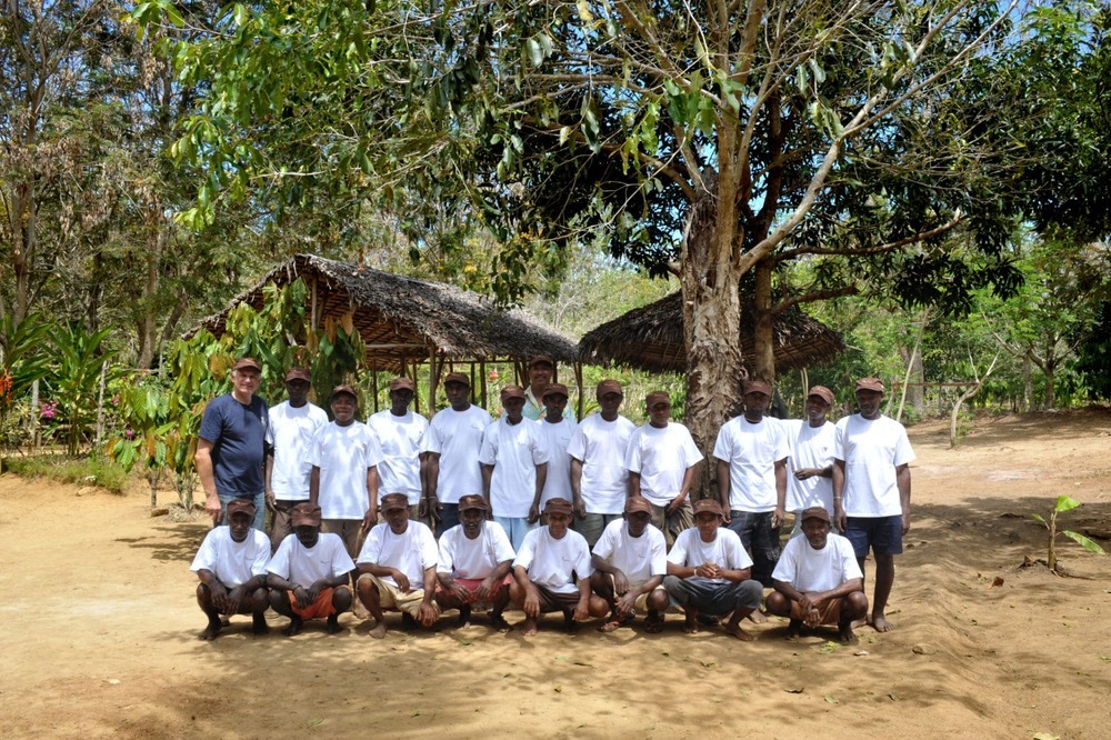 françois pralus and his team at nosy-be