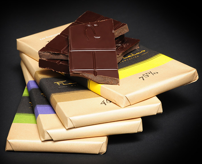 Tablette chocolat noir 75% cacao Venezuela