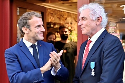 François Pralus honored by Emmanuel Macron